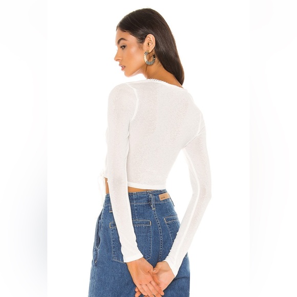 Superdown Aniah Lace Up Top - Picture 3 of 5